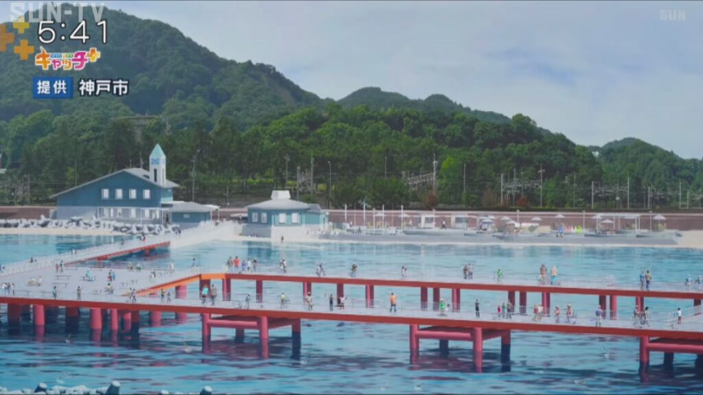 【釣り】神戸・須磨海づり公園、11月1日再開　休園6年から復旧、食事や買い物楽しめるレジャー施設に